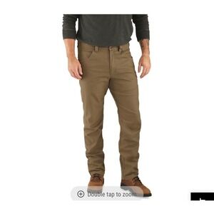 New Guide Gear Stretch Canvas Pants – Dark Taupe – Size 38x30